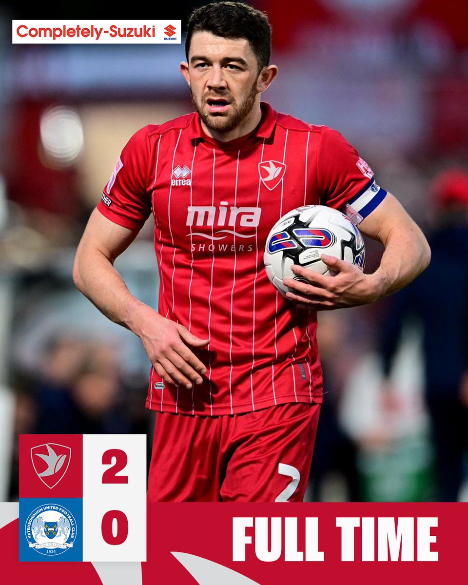 JOB DONE! 💪

It goes down to the final day. See you in Stevenage everyone 👋

#ctfc♦️