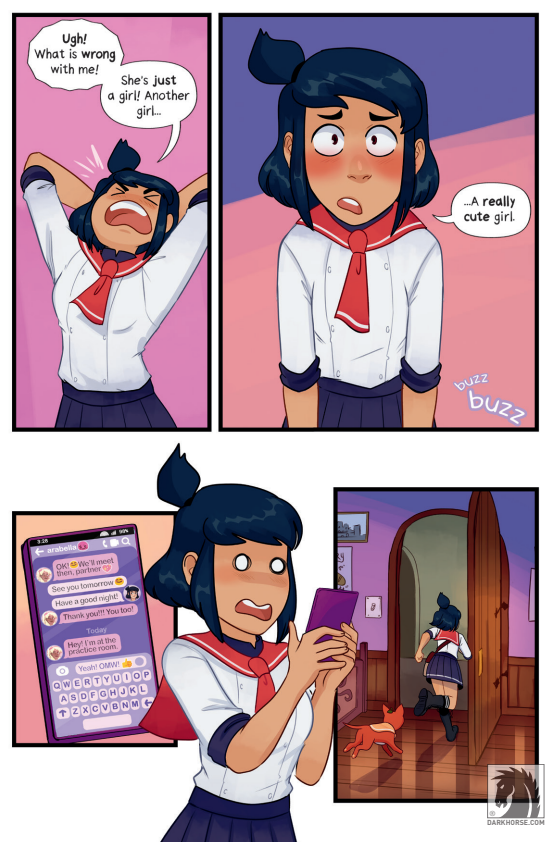 so it's #lesbianvisibilityweek did you know that i have a cute book about magical lesbians who cook called Basil and Oregano and it's in stores now???👀 