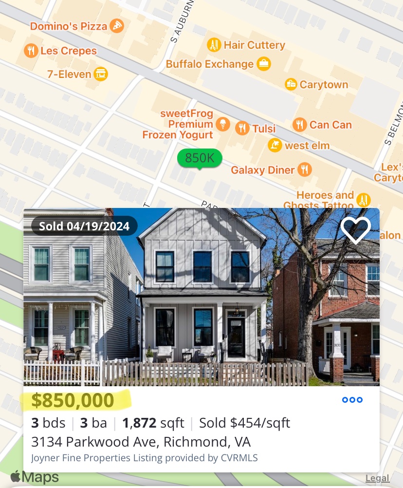 When zoning doesn’t allow, and groups organize to oppose, dense housing in the most in-demand parts of the city bc it’s ‘unaffordable’ this is what you get instead; not something magically ‘affordable’