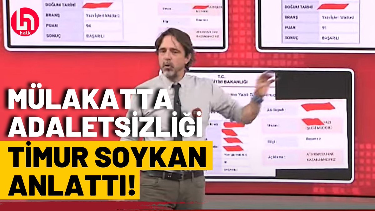 Timur Soykan belgelerle mülakat mağdurlarını anlattı!

Şule Aydın (@aydinsule1) ile #KaydaGeçsin @timursoykan, @muratagirel, @barispehlivan
youtu.be/1ST0oYIFbzo