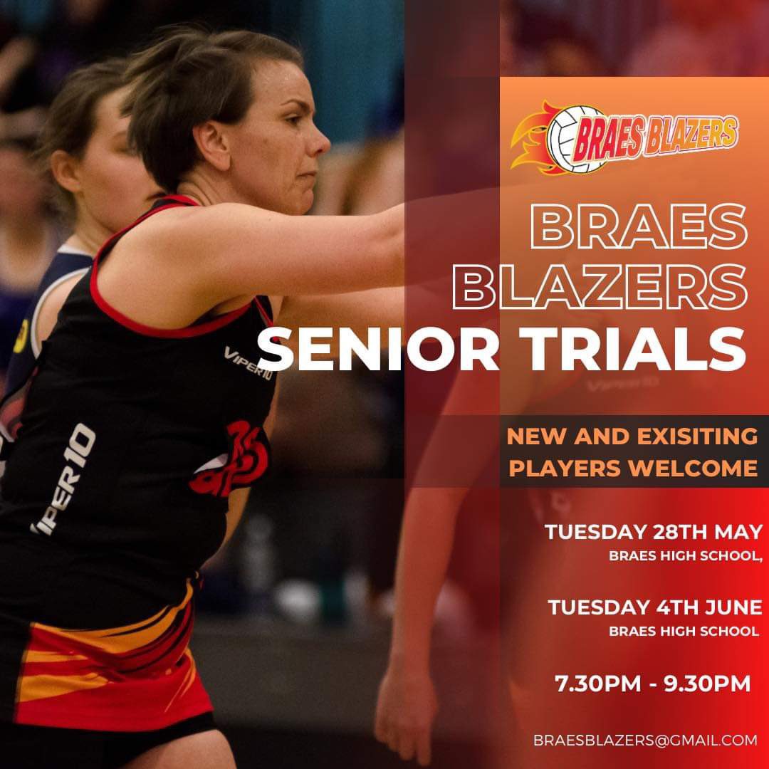 Braes Blazers Netball Club tweet media