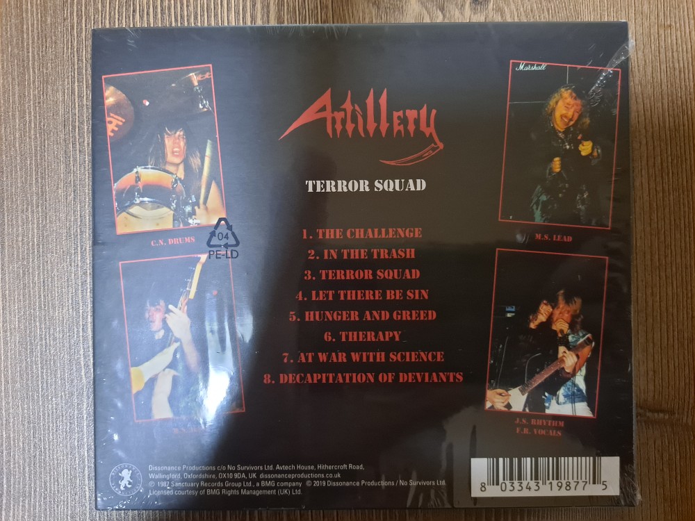 Released in April 24th, 1987 #ThrashMetal Artillery🇩🇰 'Terror Squad' 37 years ago, today 🤘🔥