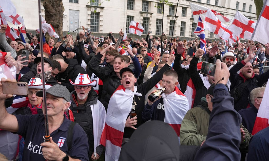 If the far-right cannot visit London without jumping, pissing and fighting on the Cenotaph maybe it should be moved somewhere safer.

How about Kigali?

#StGeorgesDay