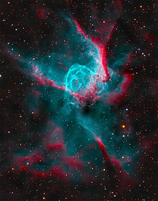 NGC2359 Thor's Helmet Nebula by 📷 NASA tumblr.com/humanoidhistor…