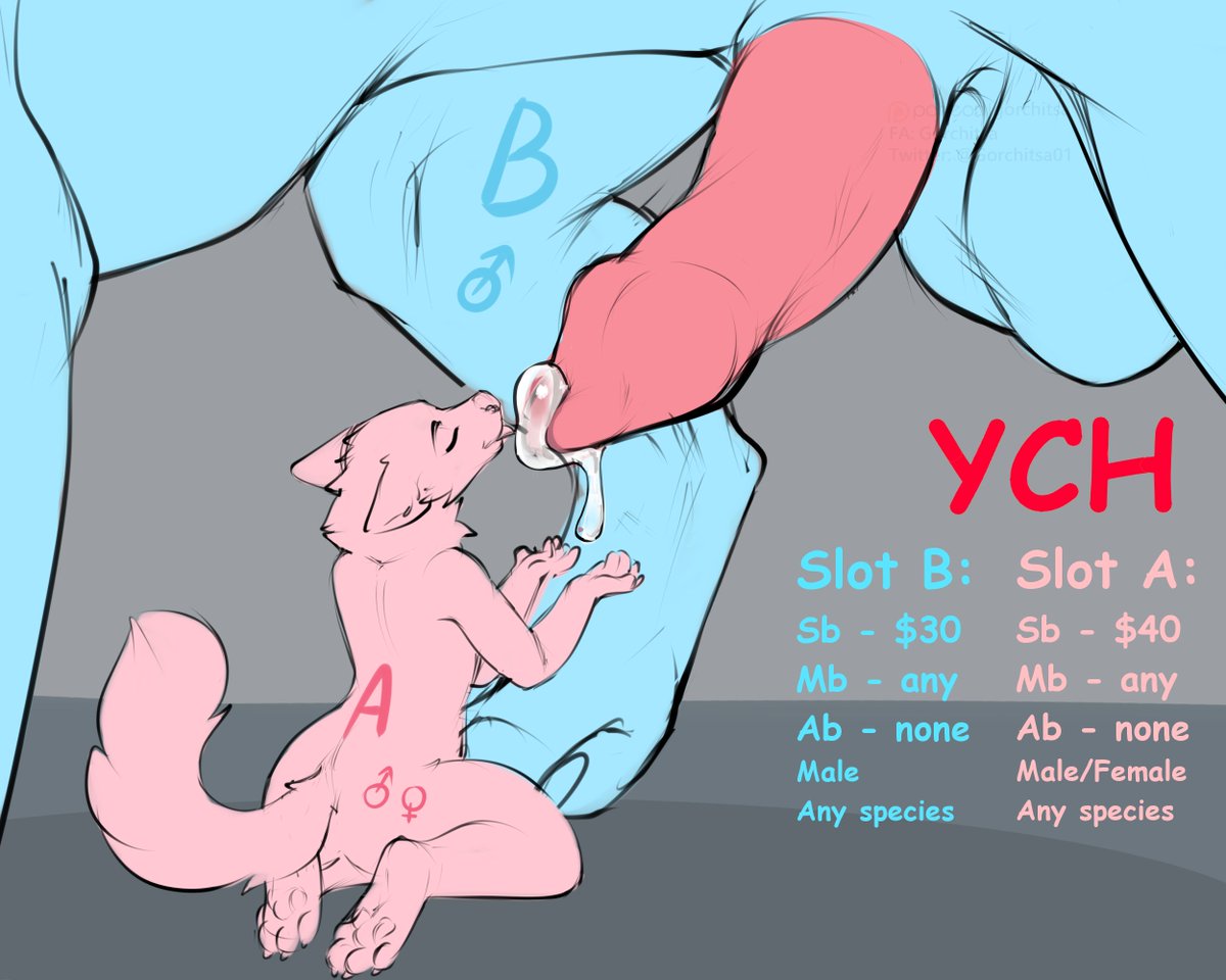 I'm hosting a YCH! But I made it only on Furaffinity. GO check it out!
furaffinity.net/view/56384560/
furaffinity.net/view/56384560/
furaffinity.net/view/56384560/