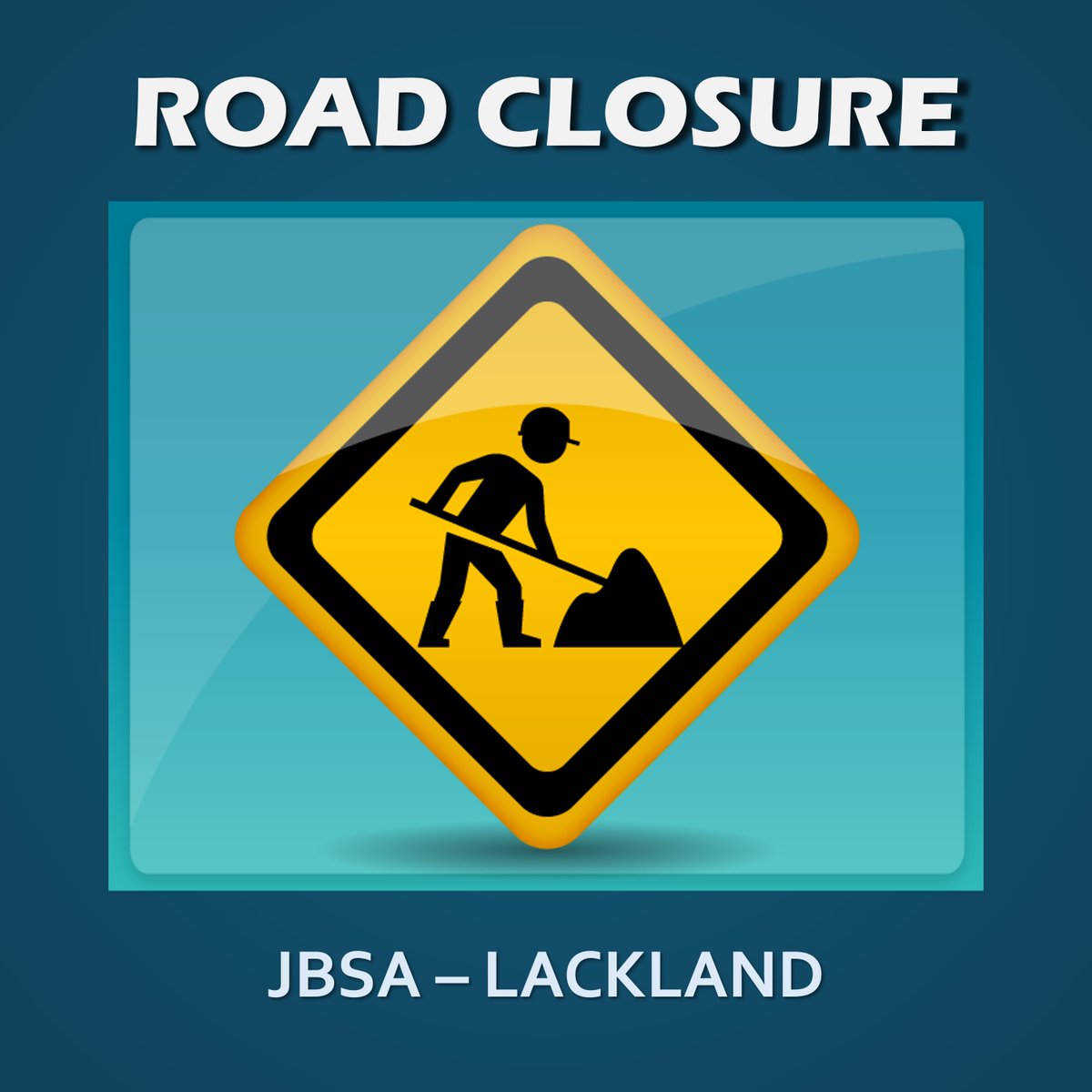 🚧 Attention JBSA-Lackland Community! 🚧 Gary Ave. will be closed for gas line repairs from May 13-17. Please make sure to follow the posted signage and take alternate routes as needed. 🚗