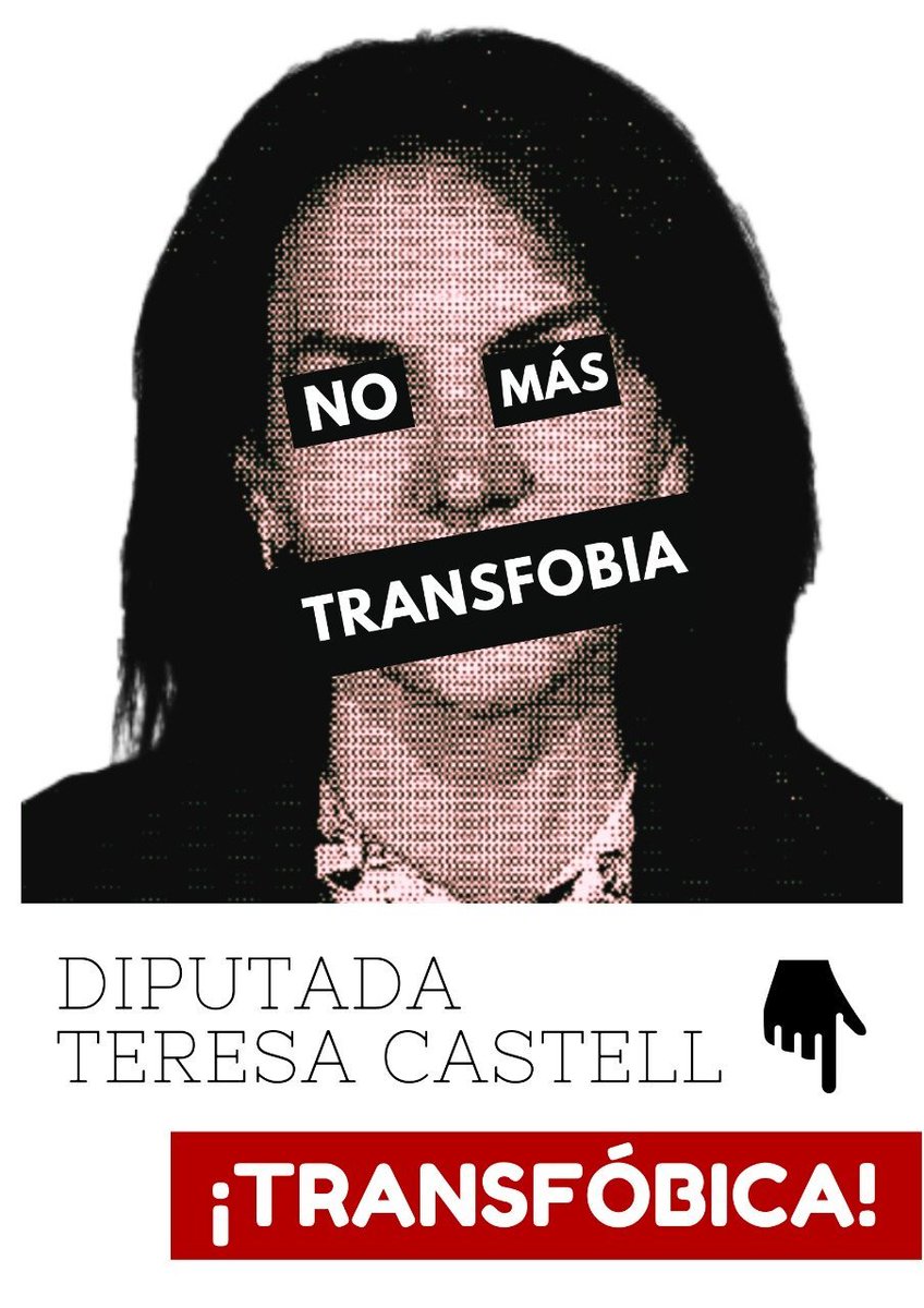 Firma el exhorto público que impulsamos activistas por los derechos #LGBTTTIQ+ en #Edomex contra la postulación de Teresa Castell como candidata a Diputada Federal por el Distrito 34 de Toluca. 📢😤🗳️ ¡Ni un voto a la homo-lesbo-bi-transfobia! docs.google.com/forms/d/1DXHcL…