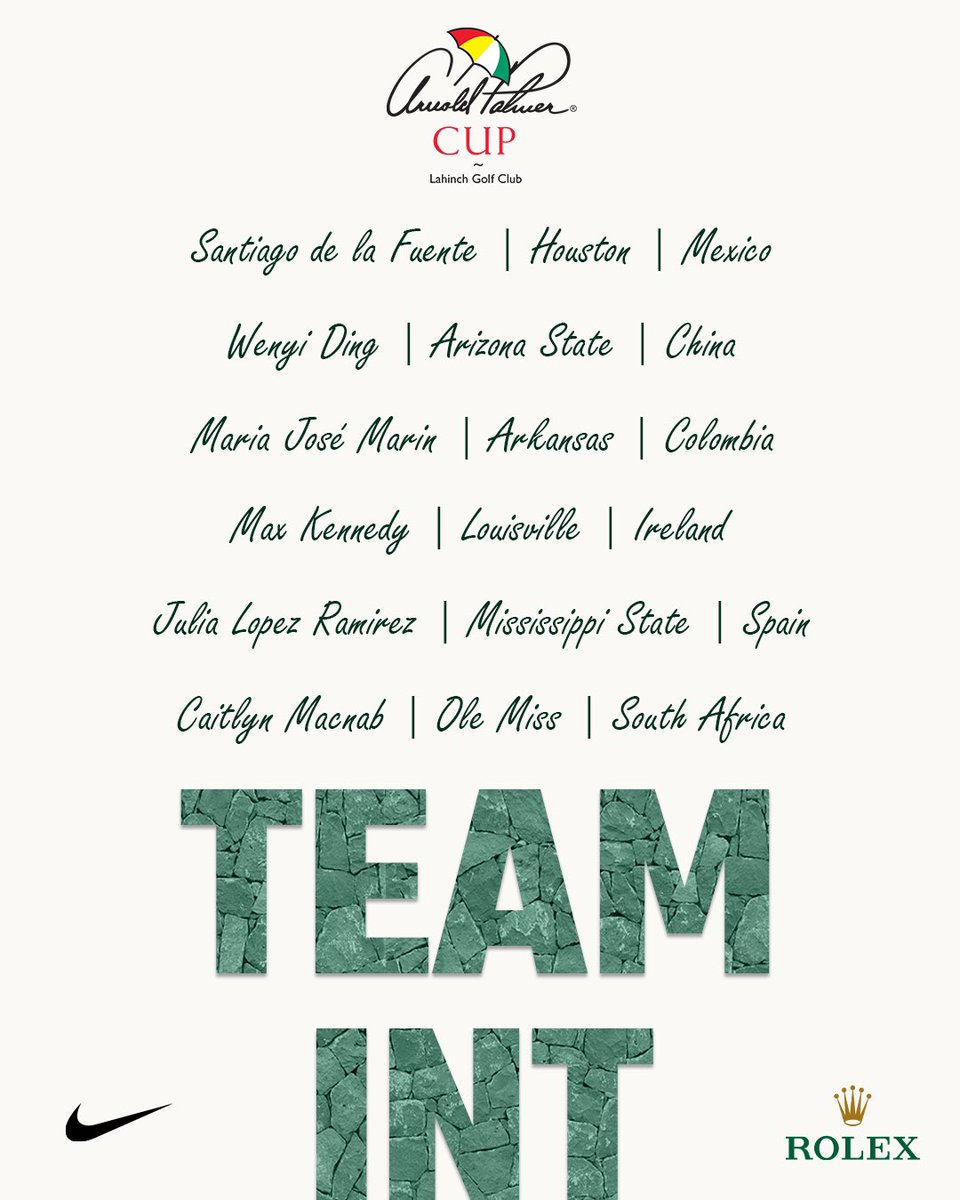 Arnold Palmer Cup tweet media