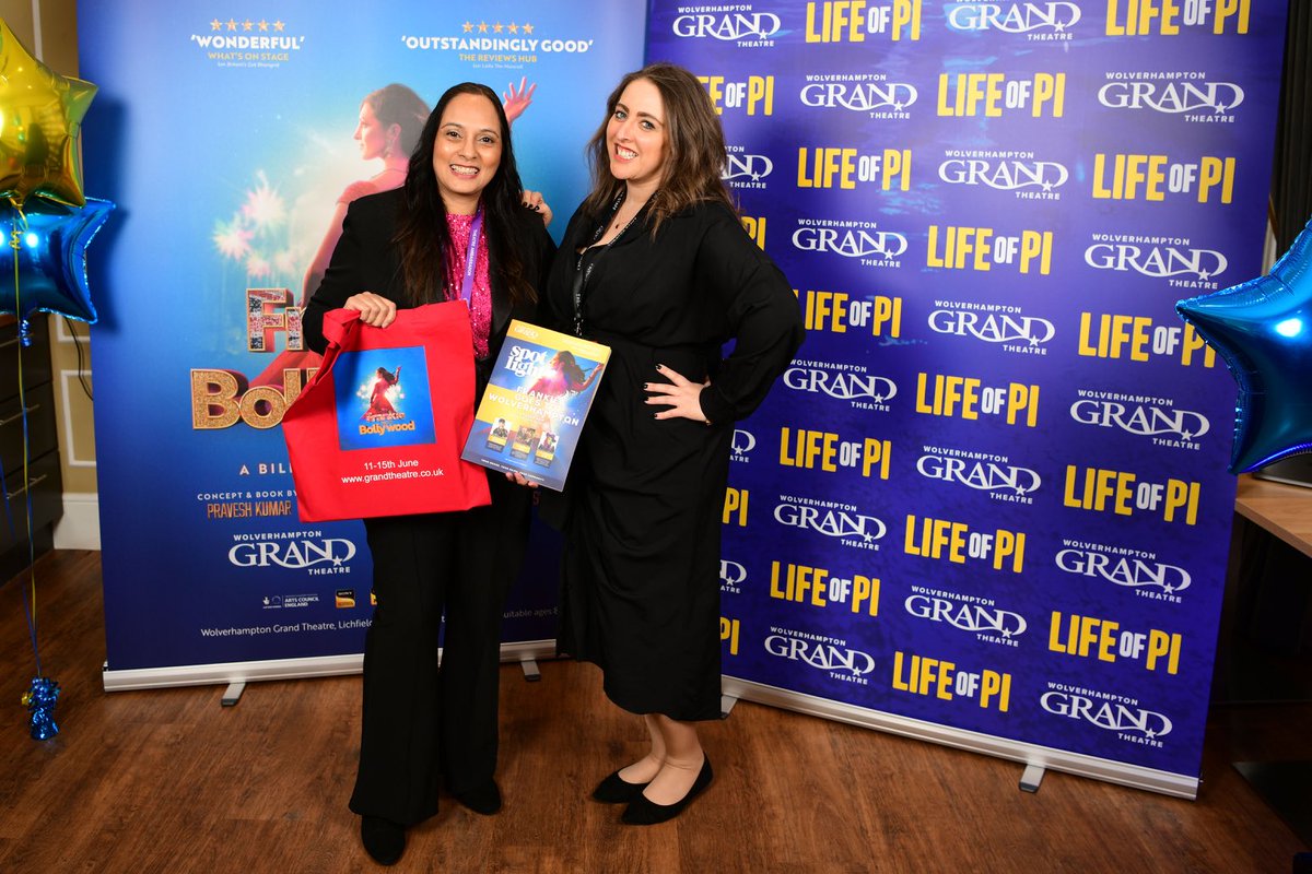 Fabulous Media Launch for Frankie Goes To Bollywood ⁦<a href="/WolvesGrand/">Wolverhampton Grand</a>⁩ from 11-15 June. Brought to us by ⁦<a href="/RifcoTheatre/">Rifco Theatre Company</a>⁩ ⁦<a href="/PushpaHeadzUp/">Pushpa Alexander</a>⁩ ⁦<a href="/DrKhutan/">Dr Ranjit Khutan</a>⁩ ⁦<a href="/HardishVirk/">Hardish Virk (He/Him)</a>⁩