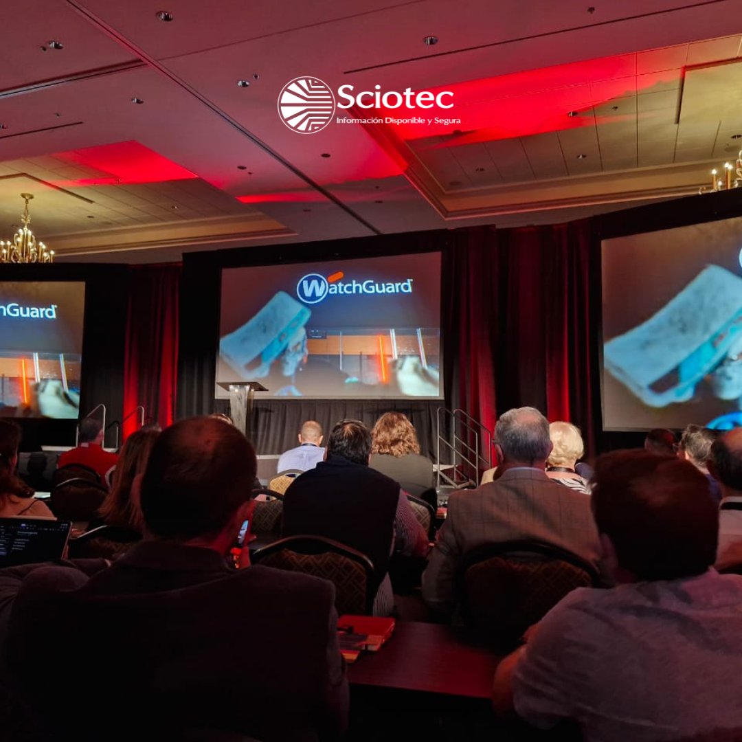 En Sciotec nuestro compromiso con la ciberseguridad se ve reflejado en cada acción que tomamos como compañía. Siempre es un placer participar del #WGApogee para fortalecer desde distintos frentes la protección de datos de nuestros clientes.

#Sciotec #WatchGuard #Ciberseguridad