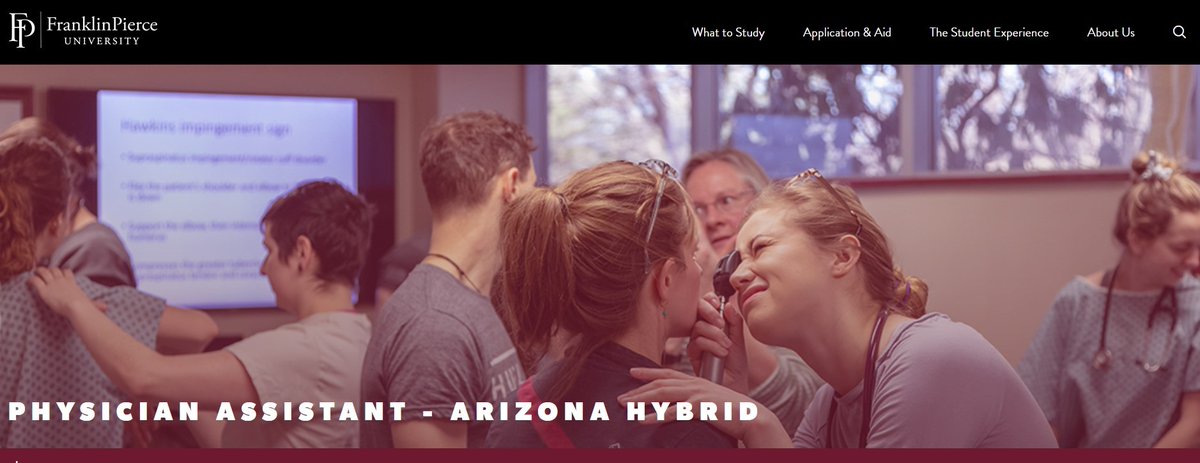 🎓 Franklin Pierce University has transformed their Master of Physician Assistant Studies (MPAS) into a hybrid format in #GoodyearAZ, combining 💻 online and in-person learning that's now used on other FPU campuses nationwide. ➡️ bit.ly/49C0PpA #YoureInGoodCompany