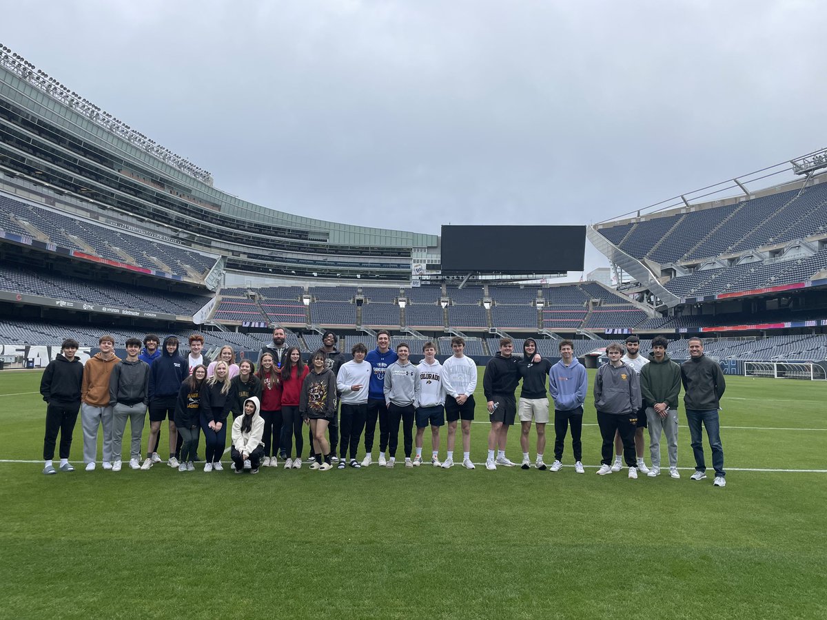 CSBusinessDept's tweet photo. @SandburgHS business students got to tour @SoldierField. We got to see many of the inner workings and learned some interesting facts and figures behind the business side of this hallowed stadium. https://t.co/02xcCkxBY0