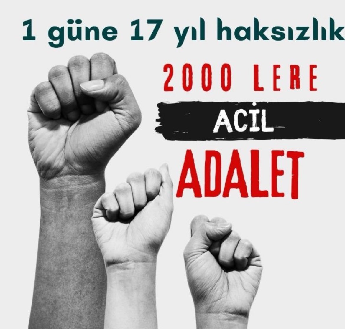 8 Eylül 1999 öncesi işe girişi olan bir çalışan emeklilik hakkı alabiliyorken, 1 gün sonra işe girenler 17-20 yıl geç emekli oluyor. Kuşağımızın omuzlarına bindirdiğiniz, anayasal eşitlik ilkesine aykırı bu yükünü kaldırın. Kademeli geçiş talep değil, haktır!