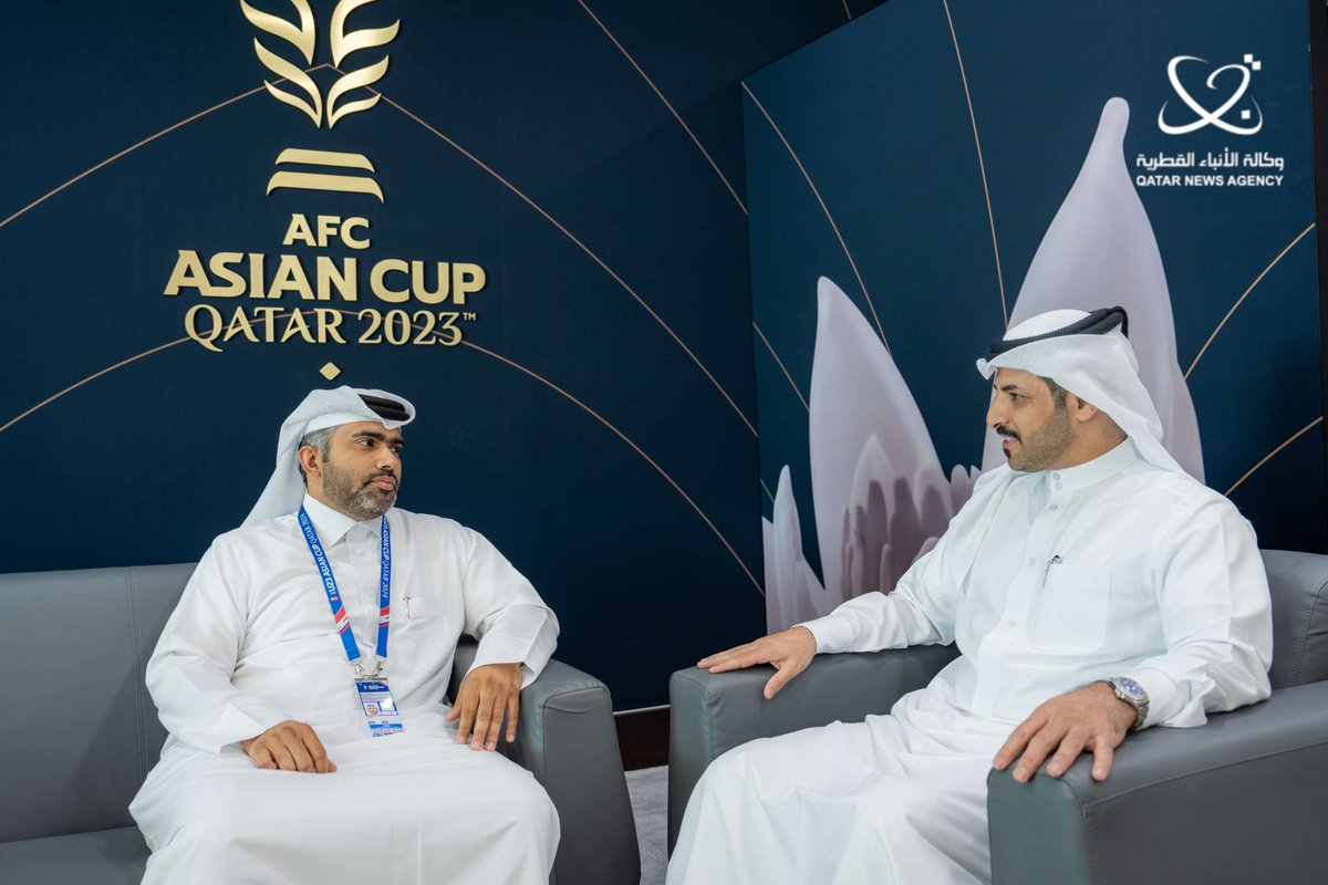 #AFC_U23_Asian_Cup/ LOC Official Highlights Cooperation with State Agencies to Give Ultimate Fan Experience #QNA_Sports #Qatar bit.ly/4aSqQCr