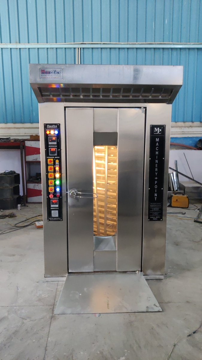 MachineryPoint's tweet photo. 36 tray Rotary rack oven https://t.co/yhaIHiEKT3