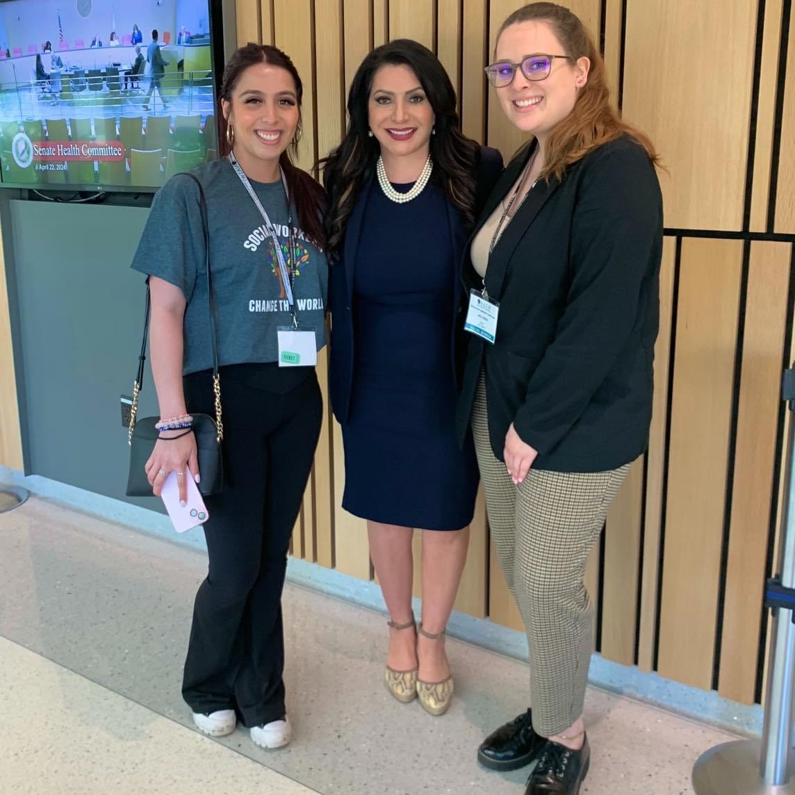Met with two of my constituents from the @naswca in Sacramento today for their Legislative Lobby Day to advance social policies . Inspired by social workers’ dedication to professional growth and community well-being. #NASW #SocialWorkers #LegislativeLobbyDay