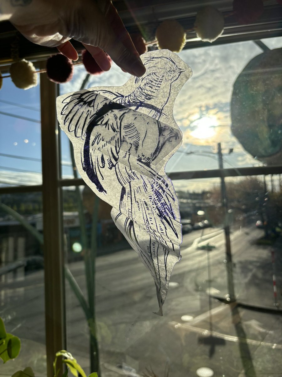 DesignByZoe's tweet image. The art and the result!
It brings me such joy when a larger piece of flash finds its forever person and in SUCH a good location. Thanks Jake!