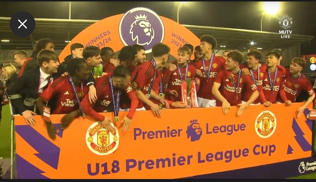 Congratulations to the U18'S for winning the U18'S Premier League Cup 🔴⚪⚫