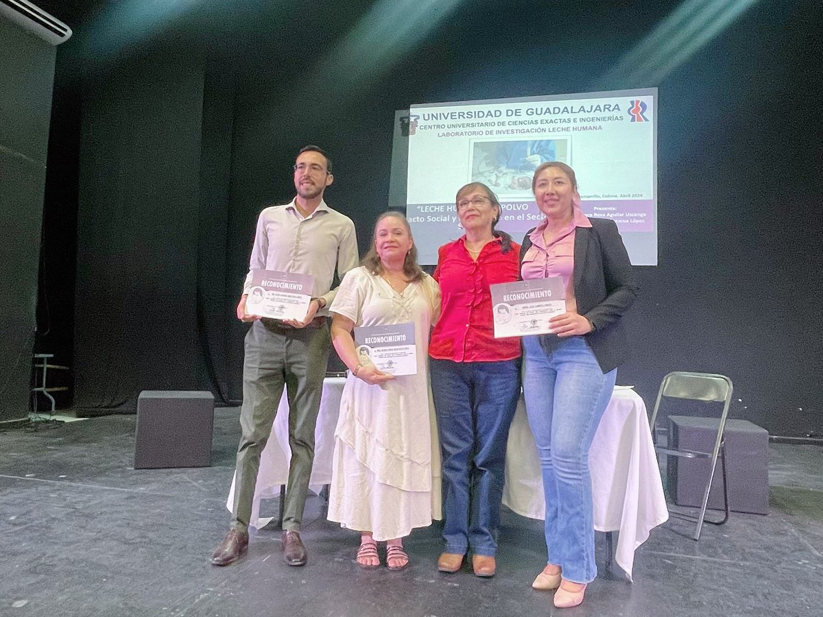 El Ayuntamiento de Mzo presentó el proyecto innovador de #LecheMaterna 🤱 en polvo de parte de investigadores de la @udg_oficial y el @HospitalCivil que ayuda a la recuperación ❤️‍🩹 expedita de bbs prematuros con múltiples patologías. Enhorabuena! #LactanciaMaterna orgullo mx!