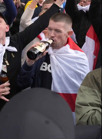 They went to celebrate British culture apparently! Nice Italian beer though!