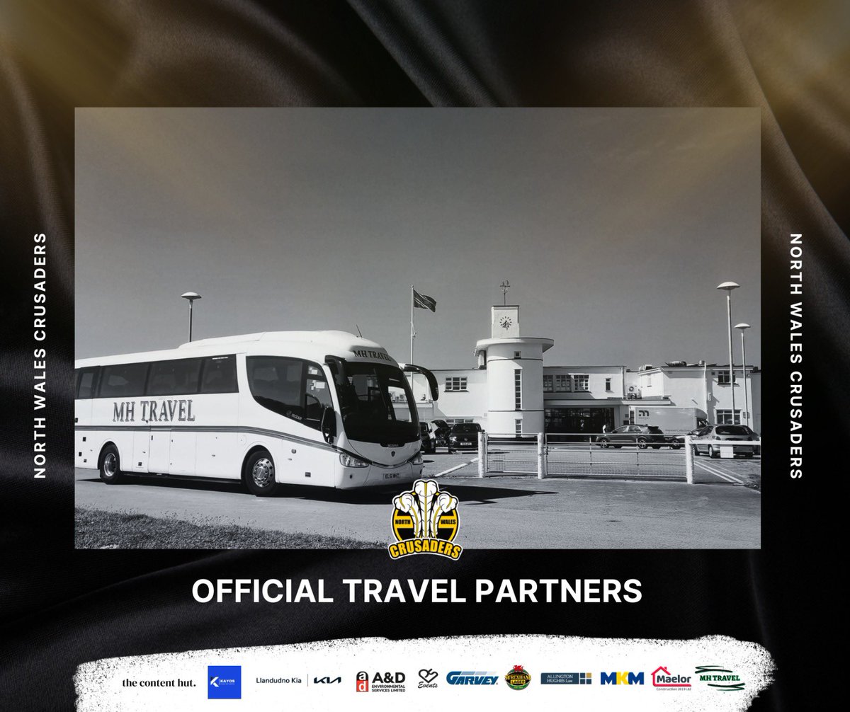 🚍 On board for another year! #NWCrusaders are delighted to announce an extension to our commercial partnership with @MHT_NorthWales! 👉 nwcrusaders.co.uk/post/mh-travel… #YmaOHyd