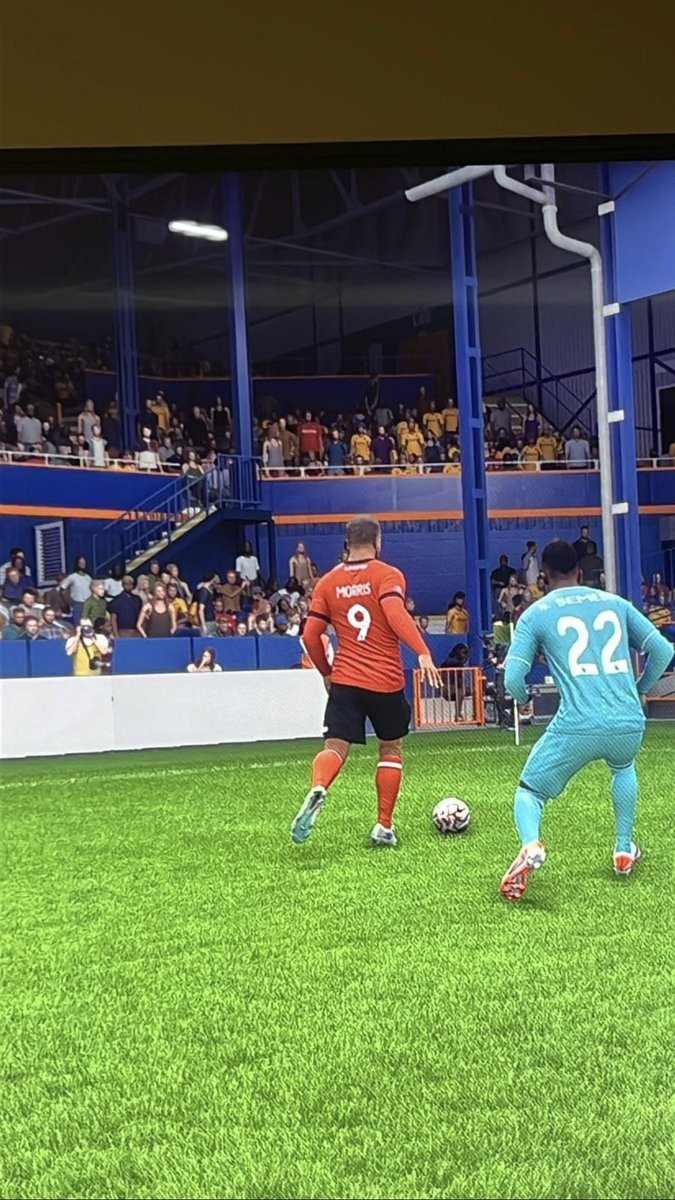 No Fuck The FA flag? Wolves fans in the home end? Guttering and Downpipes looking too new to be realistic and no Kempy up a ladder fixing them?

EA need to do better.