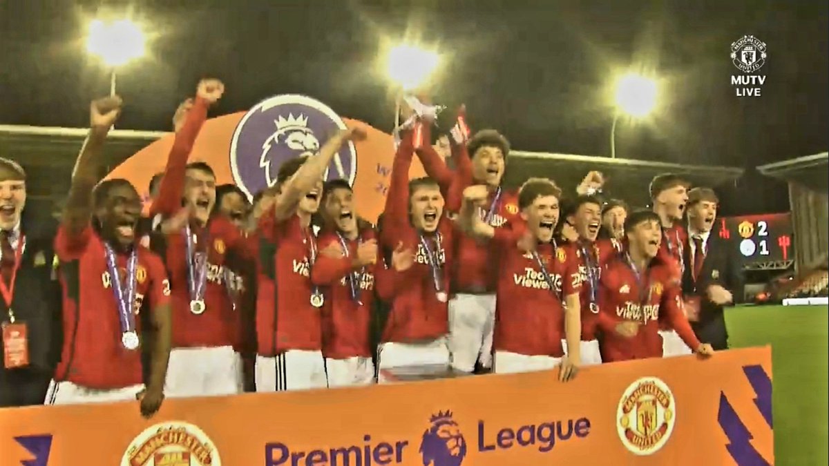 Congratulations to the Man United U18s 🏆👏🏻😁🔥 #Mufc #U18PLCup