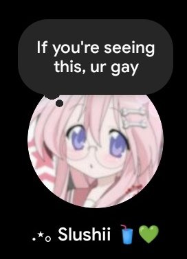 Yoohoo! I'm a gay now🙃