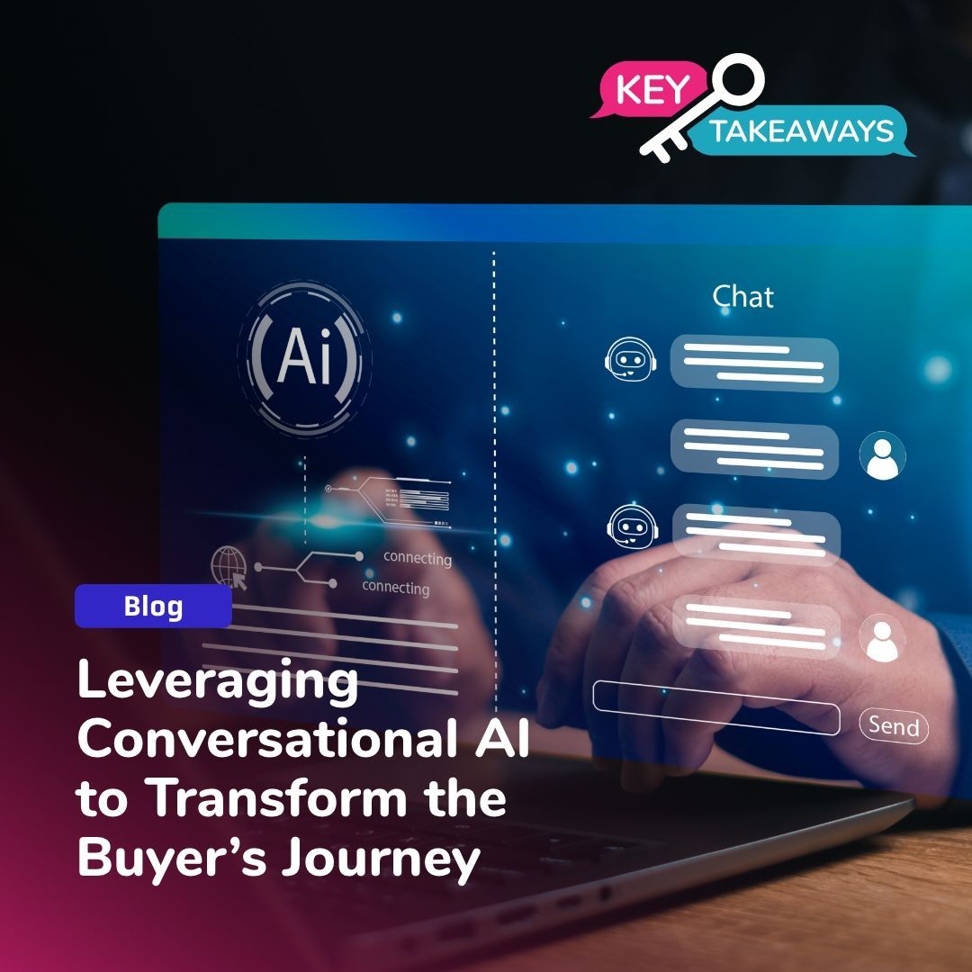 In our latest blog, discover how #ConversationalAI is reshaping sales and marketing, offering hyper-personalization, streamlined lead routing, and deeper buyer connections. Dive into the key takeaways: buff.ly/44ePsmd

#AIForSales #SalesStrategy #MarketingTech
