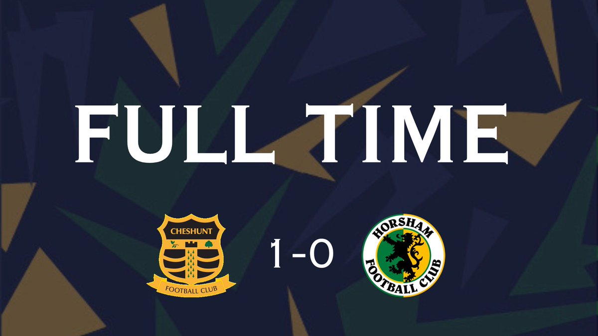 Defeat. #HorshamFC 💛💚