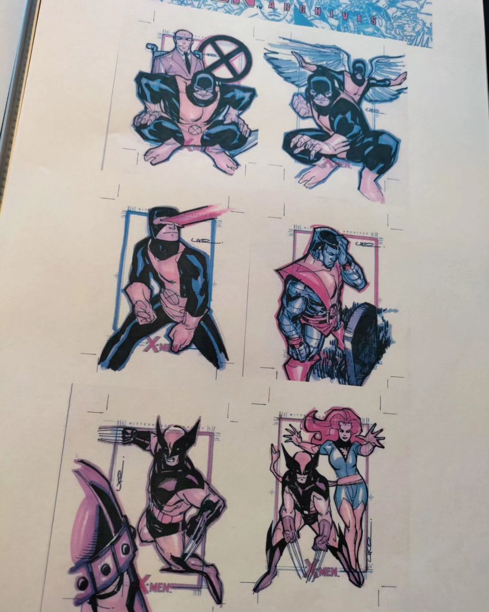 UkoSmith's tweet photo. Here are some more X-Men Archives card set done awhile ago #art #artiste #artist #sketchcards #xmen #marvelcomics #copicmarkers #mutants #cyclops #marvelgirl #iceman #phoenix #professorx #angelxmen #thebeast #lornadane #nightcrawlerxmen #xmenarchives #xmen97 #stanlee #jackkirby https://t.co/NByJvfRXPX