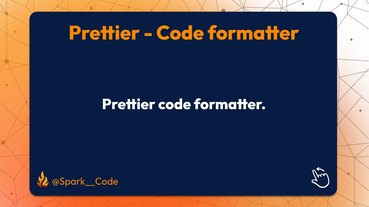 Spark__Code's tweet image. #vscode extensions you didn't know that can be really handy!
#Part 14

#SparkCode #tech #SoftwareDevelopment #WebsiteDevelopment #mobiledevelopmentcompany #SoftwareEngineering #DreamsComeTrue #creativity #GraphicDesign #programming #development #exciting #inspiration