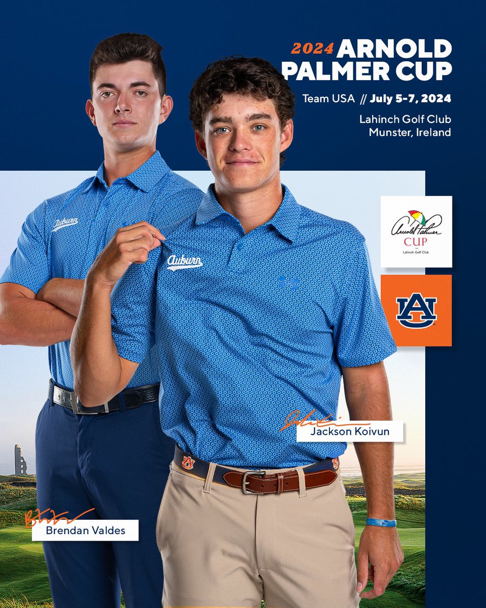 For College, For Country 🇺🇸⛱️

#WarEagle  | @ArnoldPalmerCup