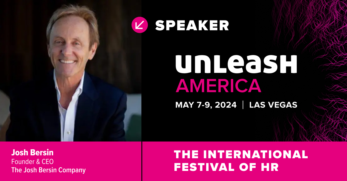 #UNLEASHAMERICA— Register now to join the experts Kathi Enderes, SVP Research and Global Industry Analyst, - Josh Bersin, Founder & CEO, & Bill Pelster, Co-founder at UNLEASH in LV. Starts May 7. Check it out: hubs.ly/Q02tJ0qX0 #hr #futureofhr @kathi_enderes @Josh_Bersin