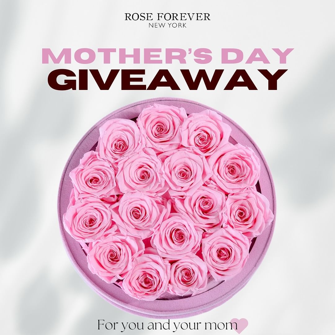 💐 Enter our Instagram Mother’s Day Giveaway to win two pink bouquets for you and your mom!🩷
👉instagram.com/p/C6Et6iBocCF/  
 
Good luck! 🎉

@roseforever_ny #flowers #rose #bouquet #preservedroses #giftideas #gift #ideas #vegan #decor #eternityroses #MothersDay #GiveawayAlert