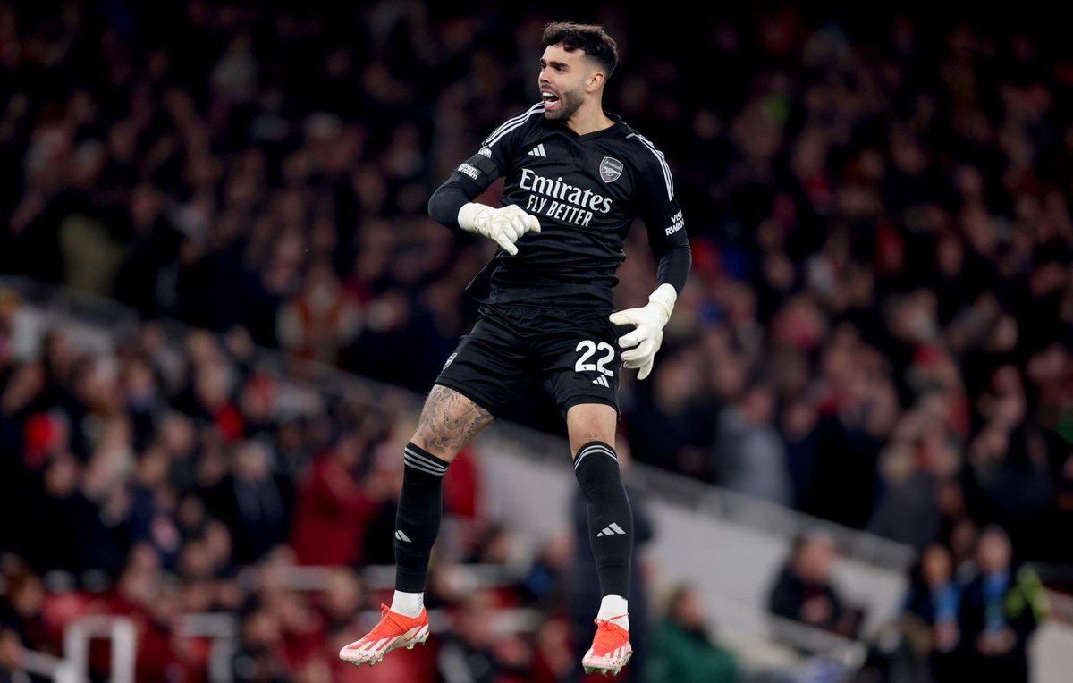 14th Premier League clean sheet of the season for David Raya. Golden Glove incoming 🧤