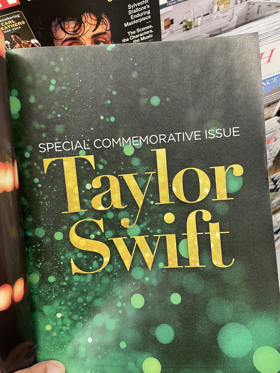 Found what appears to be a special commemorative Taylor Swift issue of Taylor Swift Magazine