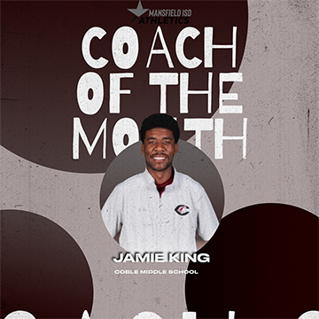 We would like to recognize two very special coaches for their efforts in the betterment of student-athletes. Our March coaches of the month are: Jessica Serjeant, Head Girls Soccer @MHS_LT_Soccer Jamie King, Coble Middle School @JCMSathletics We are so proud of you both!
