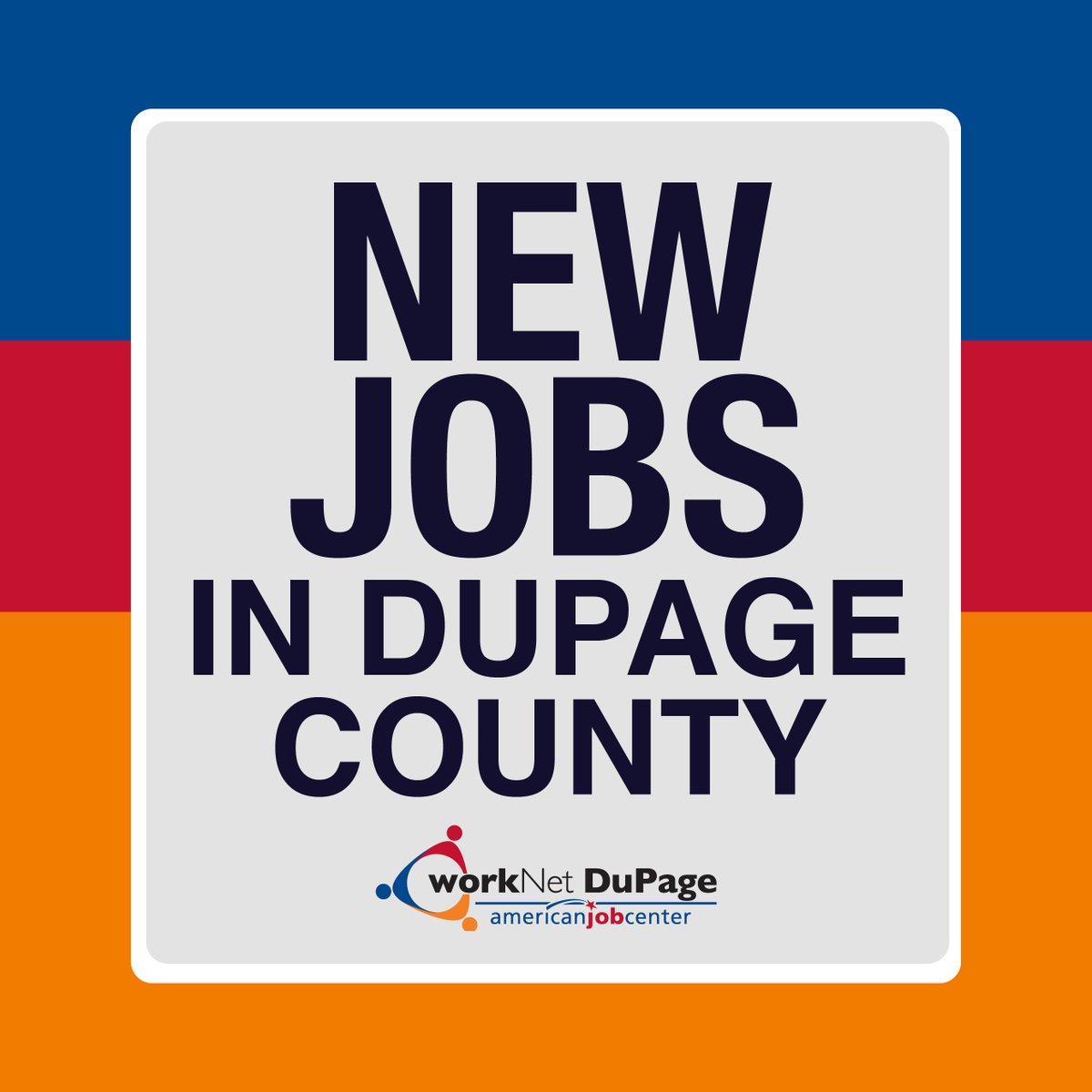 workNetDuPage's tweet photo. πππ Looking for good job leads? We've got you covered!
#DuPageEmployers #NewJobs #WorkforceDevelopment #CareerOpportunities #LocalJobs #WorkNetDuPage https://t.co/sHNEke431b