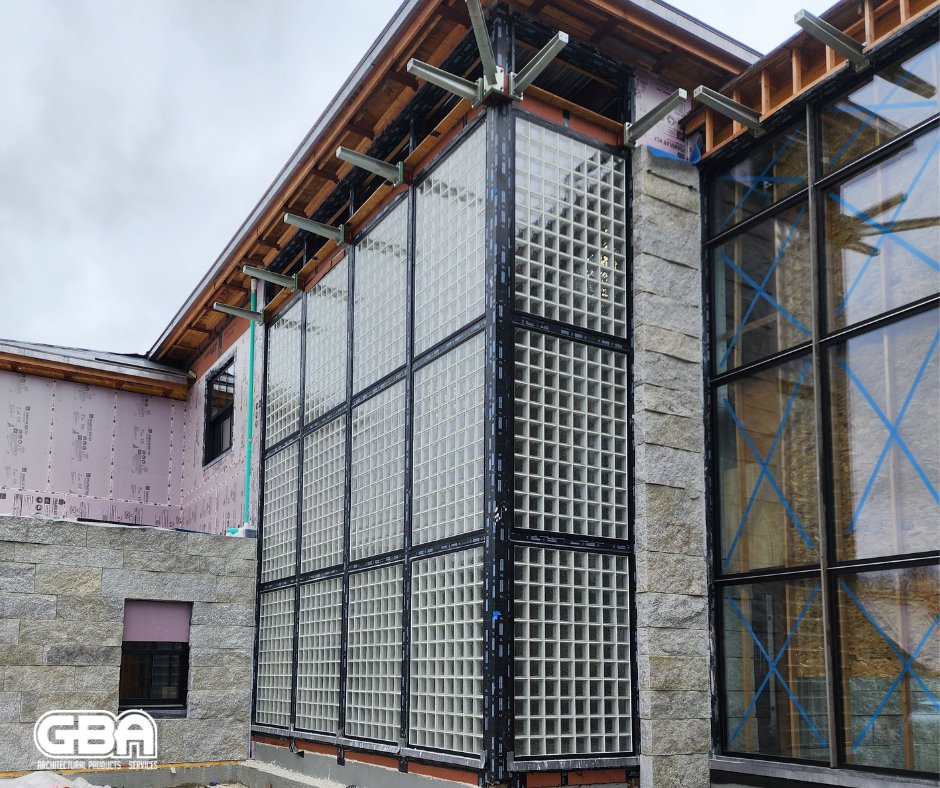Discover the versatility of glass block in design! Perfect for residential and commercial properties, it lets in natural light while providing privacy. Choose from a variety of patterns to personalize your space. 
#glassblock #moderndesign #interiordesign