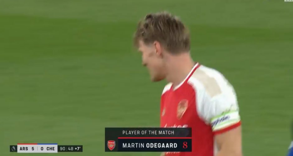 SemperFiArsenal's tweet photo. One of the best performances I have ever seen from a player without getting a goal? Ridiculous player https://t.co/vuRqW5LsE8