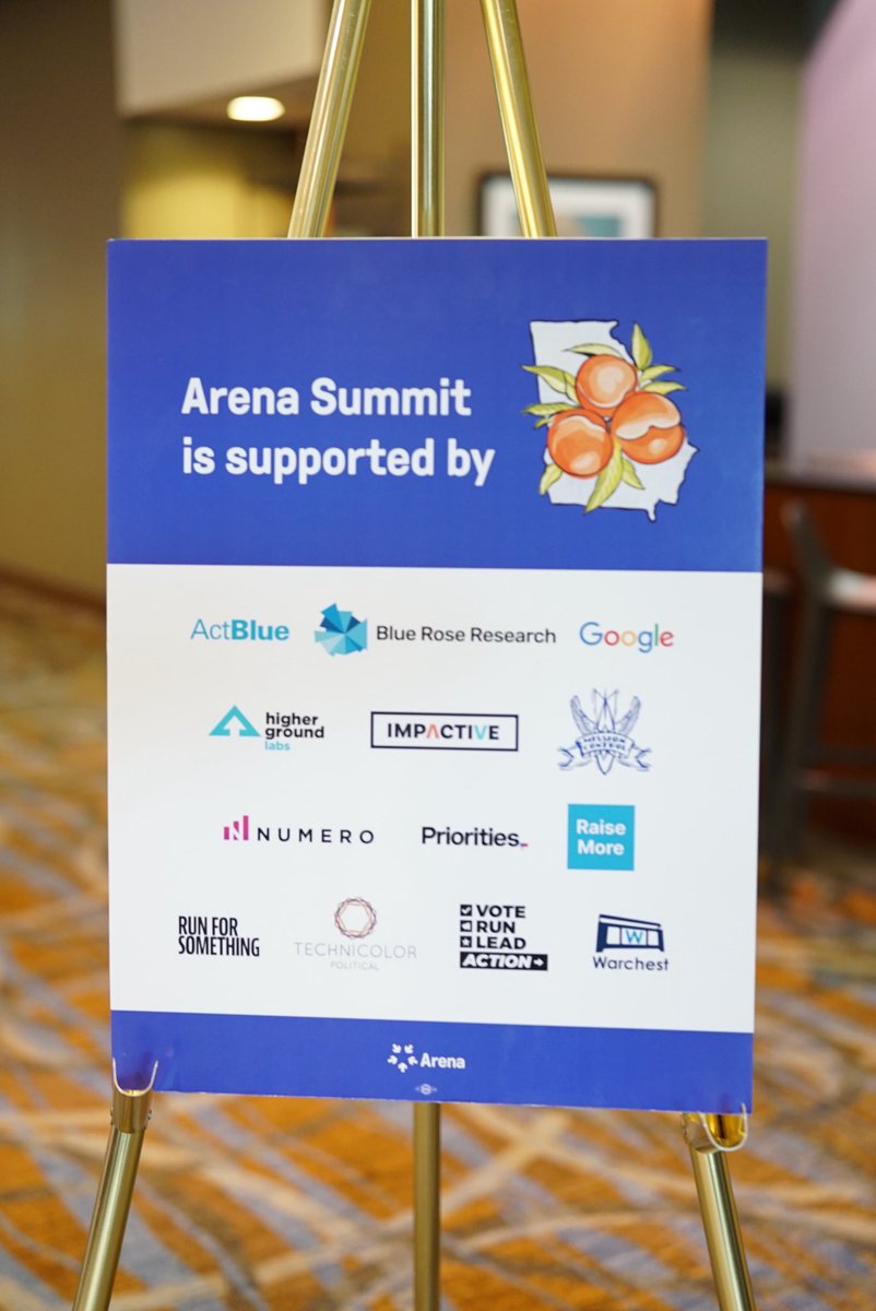 arenasummit's tweet photo. Thank you to all of our amazing sponsors. Without their support #ArenaSummit wouldn’t be possible. 

Their support makes it possible to bring a diverse cohort of people to our trainings, many through scholarship, and provide free of charge, unparalleled career support. https://t.co/I4NQokzACV