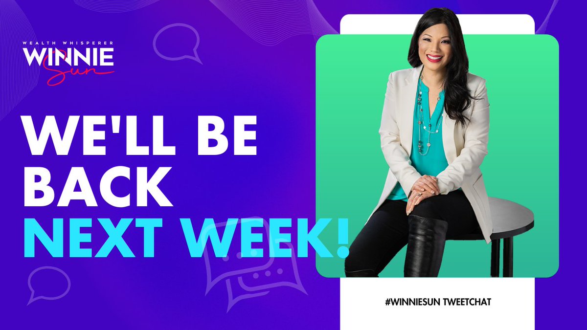 Hi friends! 👋
There is no #WinnieSun #Tweetchat tomorrow, but we can't wait to see you back next week!
Looking forward to seeing you on May 1st! 🤩