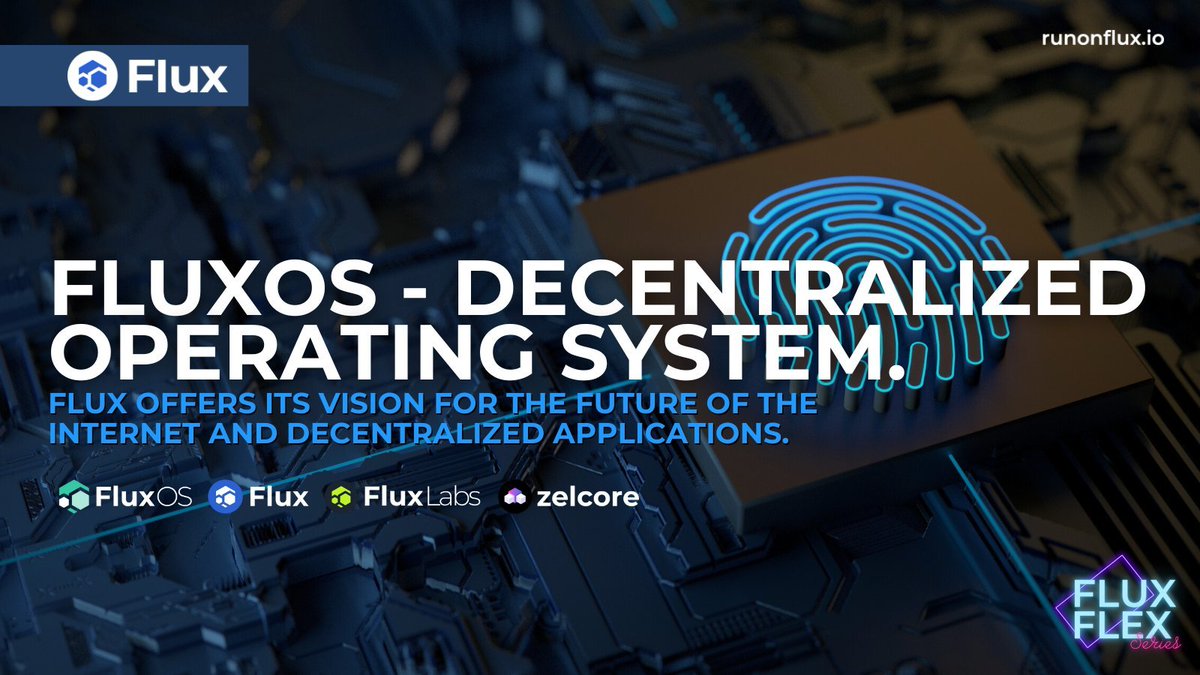 FluxPoland's tweet image. Zainteresowany decentralizacją ? 

#Flux #Web3 #FLuxOS