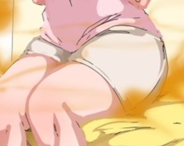 She had fast food for lunch with <a href="/Yummy_gishi/">Food-ka Yummy-gishi</a>,  evident by the burger wrappers lying by the couch they're sitting together on,  and the blanket that's over them.

" A... Aah... ug... h... "

brrrRRMRMmrMRrmRMrmMRMROP!

But poor Naoto could hardly control her burger-induced gas...