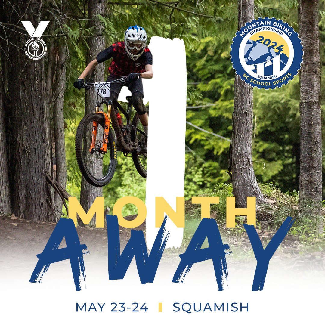 Our spring championships are fast approaching! Today marks officially 1 month until the 2024 BCSS Ultimate, Mountain Biking, and 2A & 3A Tennis Championships. We can't wait for the action to unfold! #BCSSProvincials