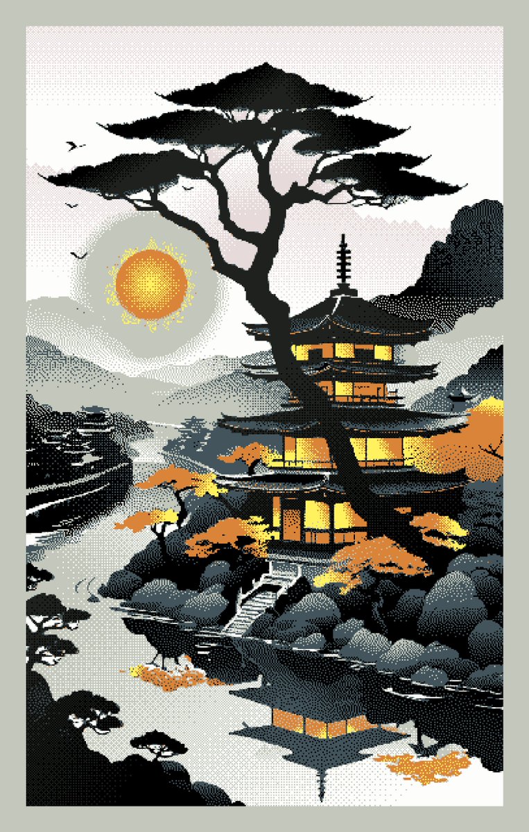 Available on secondary market🩷
In this design, I invite you to visit Kyoto in Japan

low price: 2.98 ꜩ
E:25

link : objkt.com/tokens/KT1AuKJ…

#tezos #NFTCommunity  #secondary