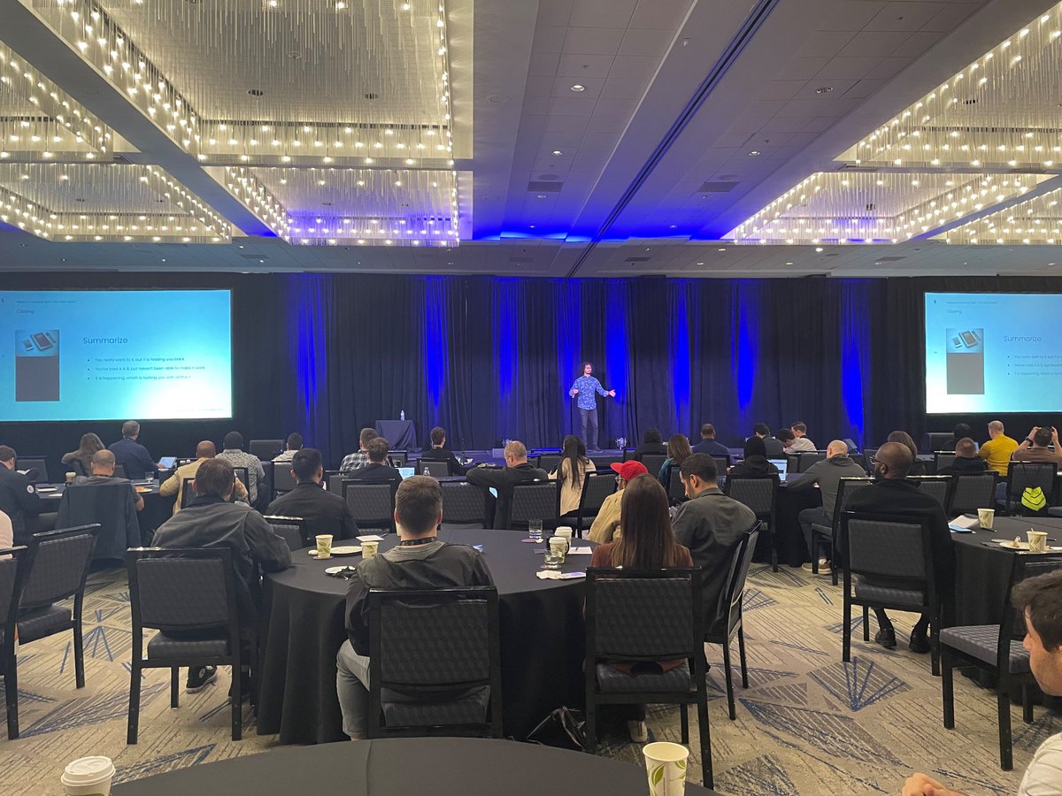 Wrapping up two great days in Atlanta.  #MicroConfUS24