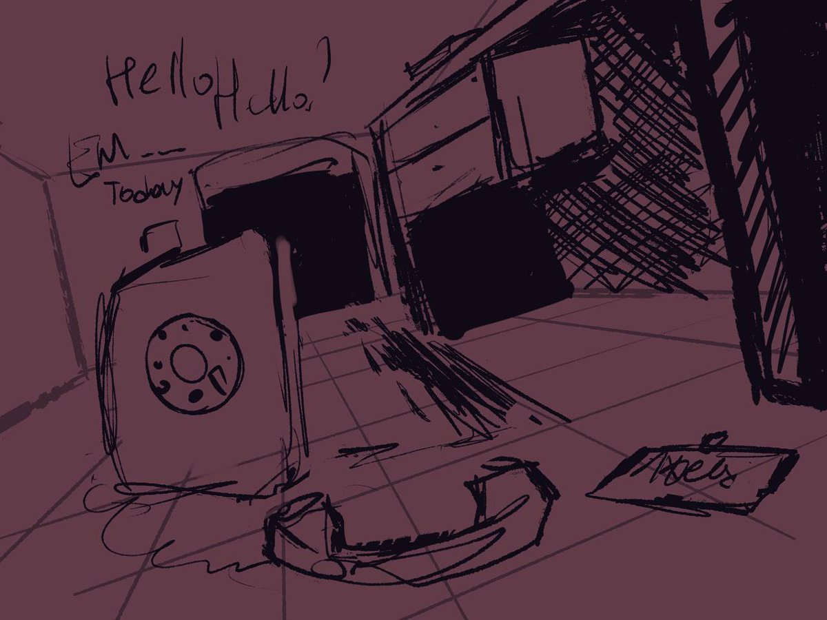 Doraspich's tweet photo. Sketches 
#vincentfnaf #purpleguy #phoneguy https://t.co/JzOt2ucgbb
