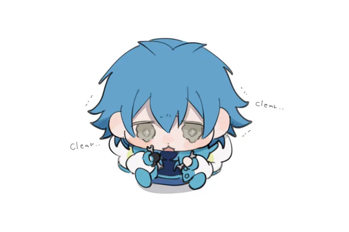 クリアも描いてたんだけどあまり可愛くなくてボツた